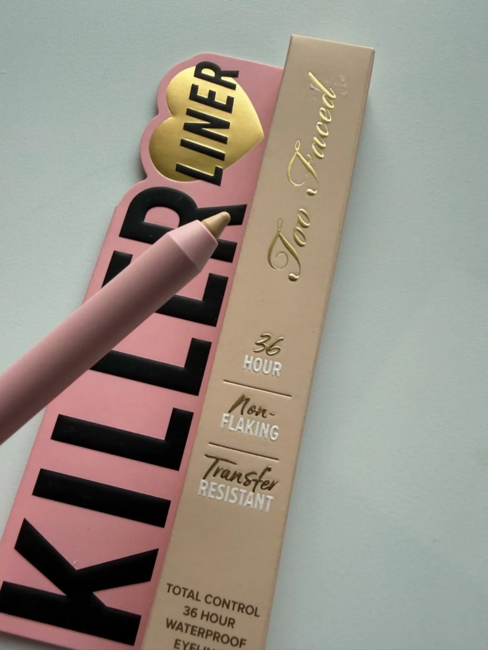 Too Faced Killer Liner Eyeliner in “Killer Cashmere”